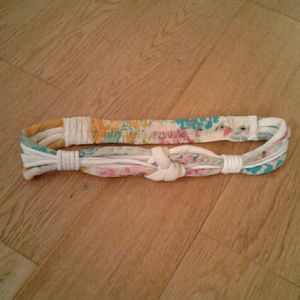 Floral elastic belt